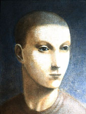 1985, Self-Portrait 06, Acrylic on canvas, 30cm x 25cm