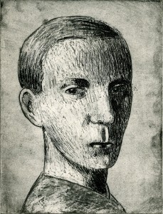 1983, Head III, Etching 1983, Head III, Etching