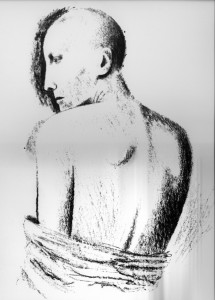 1987, Back, Lithograph 1987, Back, Lithograph