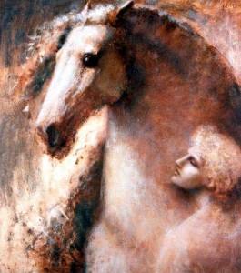 Visionary Horse and Groom Visionary Horse and Groom
